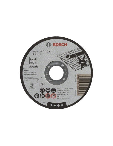 Диск за рязане на Инокс Ф230х2.0