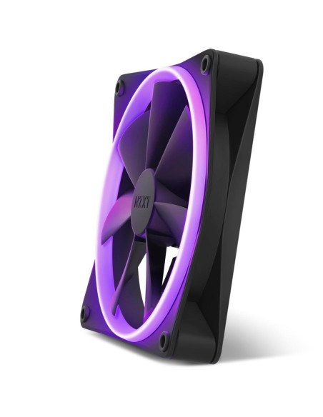 Вентилатор NZXT F140 RGB Черен