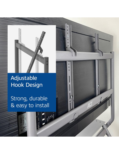 ACT Мобилна стойка  TV 50-86-quot,, до 120кг