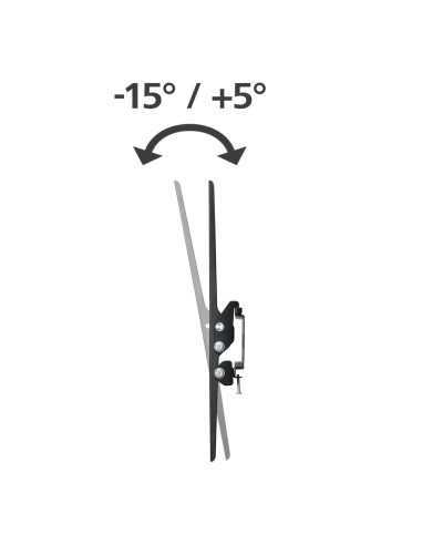 Стенна стойка за TV, 32-75-quot,, до 40кг, 220808