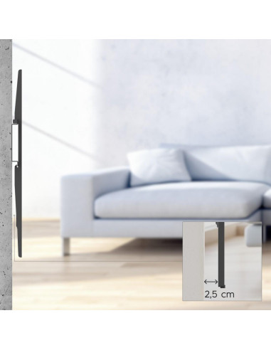 Стенна стойка за TV HAMA, 229 см (90-quot,) до 60 кг, 220815