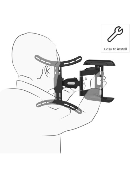 Стенна стойка за TV Fullmotion, 165 см, 32-65 -quot,, 220834