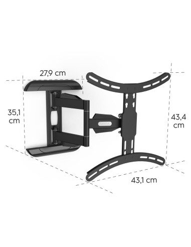 Стенна стойка за TV Fullmotion, 165 см, 32-65 -quot,, 220834