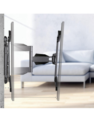 Стенна стойка за TV HAMA, 37-quot,-75-quot,, 220836