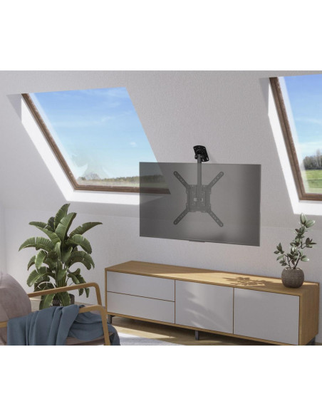 HAMA Стойка за таван  TV, регулируемa, 165 см (65-quot,), 220877