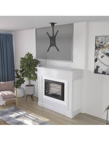 HAMA Стойка за таван  TV, регулируемa, 165 см (65-quot,), 220877