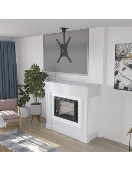 HAMA Стойка за таван  TV, регулируемa, 165 см (65-quot,), 220877