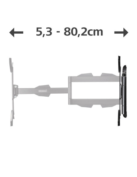Стенна стойка за TV HAMA, 65-quot,, 400х400, до 25кг, 220841