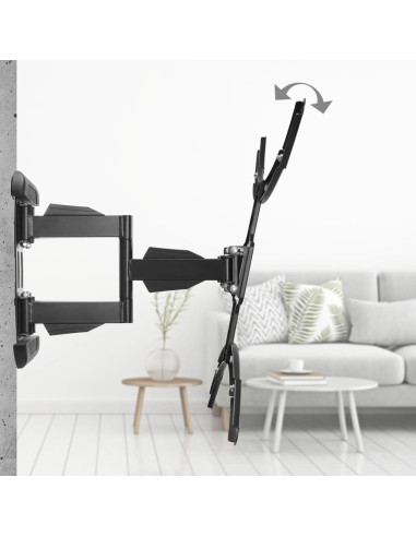 Стойка за TV Hama FULLMOTION, 229 см (90-quot,) до 50 кг, напълно мобилна, 220837