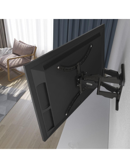 Стойка за TV Hama FULLMOTION, 229 см (90-quot,) до 50 кг, напълно мобилна, 220837