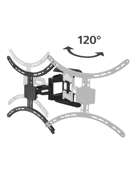 Стойка за TV Hama FULLMOTION, 229 см (90-quot,) до 50 кг, напълно мобилна, 220837