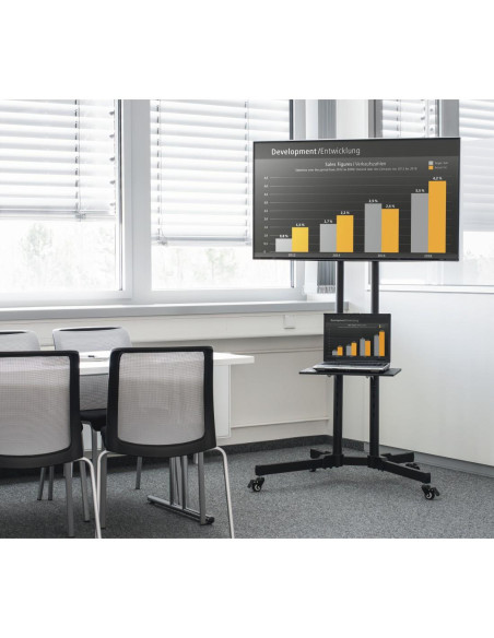 HAMA Мобилна стойка за TV Trolley , до / 75-quot,, 220874