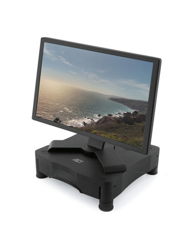 ACT Стойка за монитор с едно чекмедже, регулируема височина, AC8200