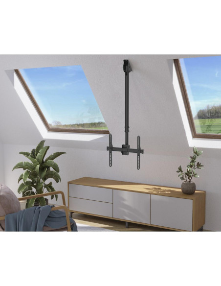 Стойка за таван Hama TV, въртяща се, накланяща се, 165 см (65-quot,) до 50 кг, 220878