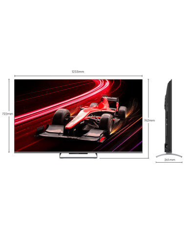 Телевизор METZ 55MQE8000Z, 55-quot,(139 см), QLED UHD Google TV, Dolby Vision, 144Hz