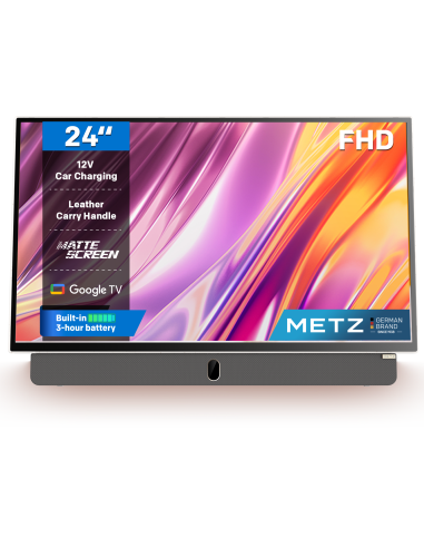 Портативен телевизор METZ 24MPE7000 24-quot, FHD(1920x1080) GoogleTV, HDR10