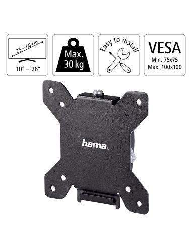HAMA Стенна стойка за  TV, накланяща се, 66 см (26-quot,) до 30 кг