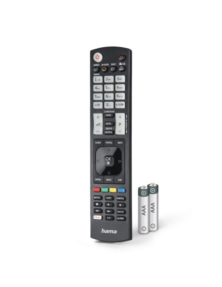 HAMA Универсално дистанционно за LG TV, Светещи бутони, обучаемо