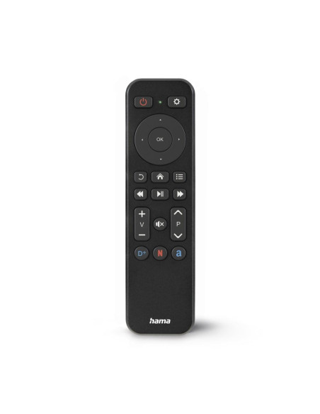 HAMA Дистанционно управление за TV + Netflix, Prime Video, бутони Disney+, програмируемо