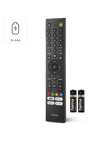HAMA Универсално дистанционно за TV Sony, IR, обучаемо, с 4 бутона за приложения