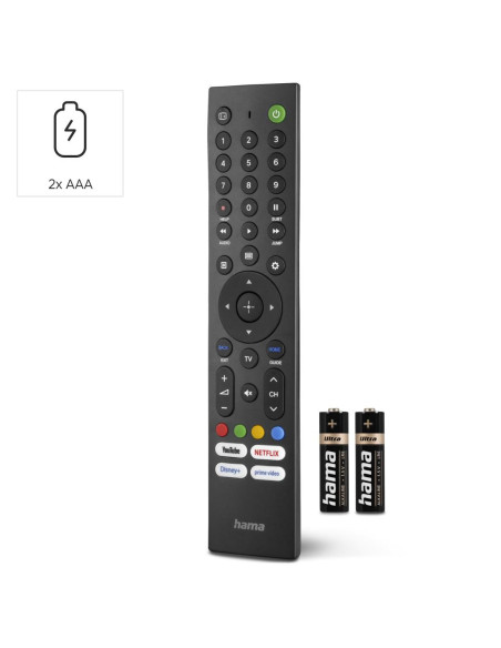 HAMA Универсално дистанционно за TV Sony, IR, обучаемо, с 4 бутона за приложения