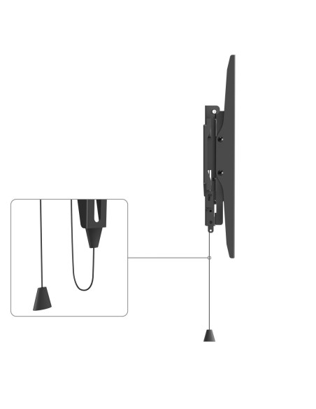 HAMA Стенна стойка за TV, 165 см (65-quot,) до 50 кг, защита от кражба