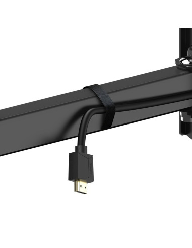 Стенна стойка за TV, 32 - 75-rdquo,, до 40 кг, въртяща се, накланяща се, издърпваща се