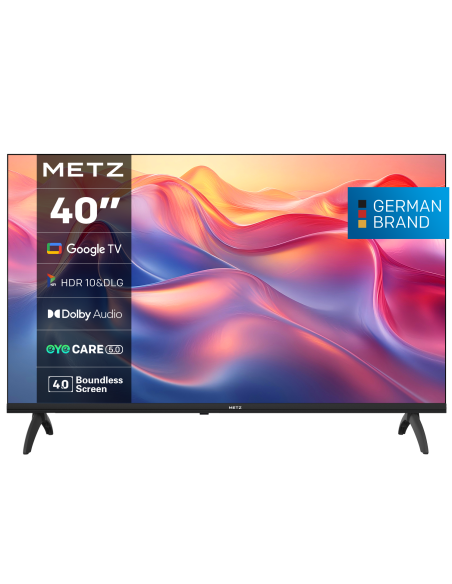 METZ Телевизор 40MTF6000Z 40-quot, FullHD, LED TV, черен