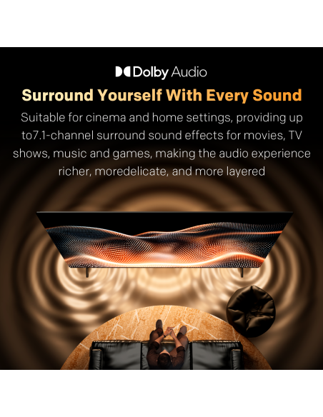 METZ Телевизор 40MTF6000Z 40-quot, FullHD, LED TV, черен