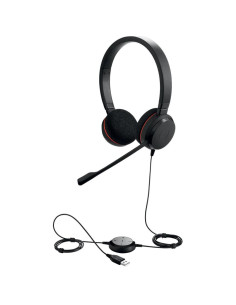 Слушалки Jabra Evolve 20 Stereo Microsoft Teams Optimized, Микрофон, Черни 2