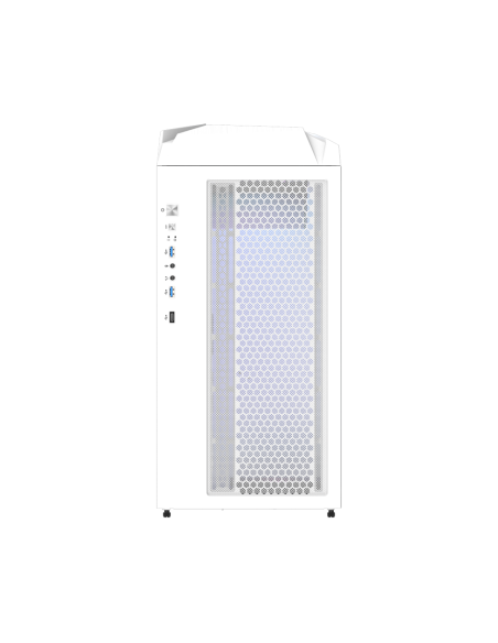 Кутия Gigabyte C301 WHITE V2, TG, Mid-Tower