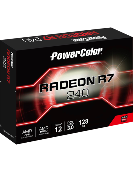 Видеокарта PowerColor AMD Radeon R7 240 4GB 128BIT GDDR5