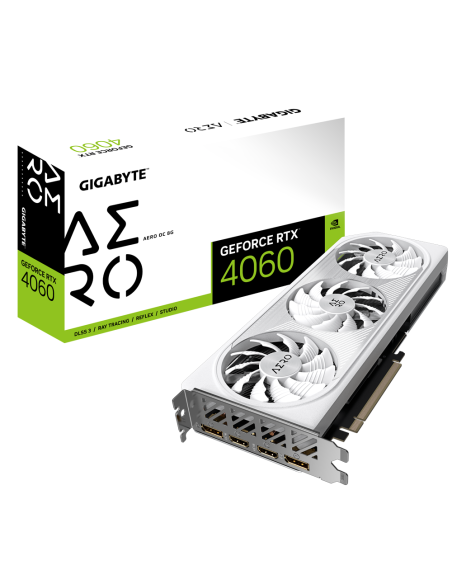 Видео карта GIGABYTE RTX 4060 AERO OC 8GB GDDR6