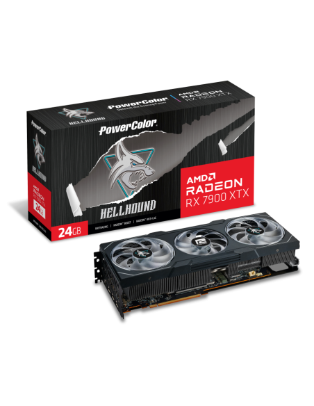 Видео карта Powercolor HELLHOUND RX 7900 XTX OC 24GB GDDR6