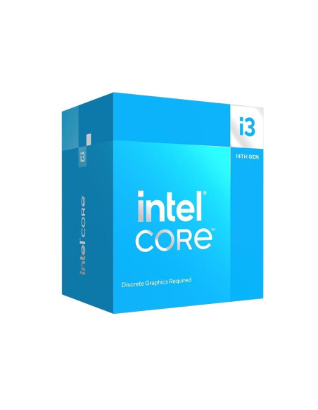 Процесор Intel Raptor Lake Core i3-14100F, 4 Cores, 3.5GHz, 12MB, LGA1700, 60W, BOX