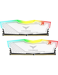 Памет Team Group T-Force Delta RGB White DDR4 16GB (2x8GB) 3200MHz 1.35V