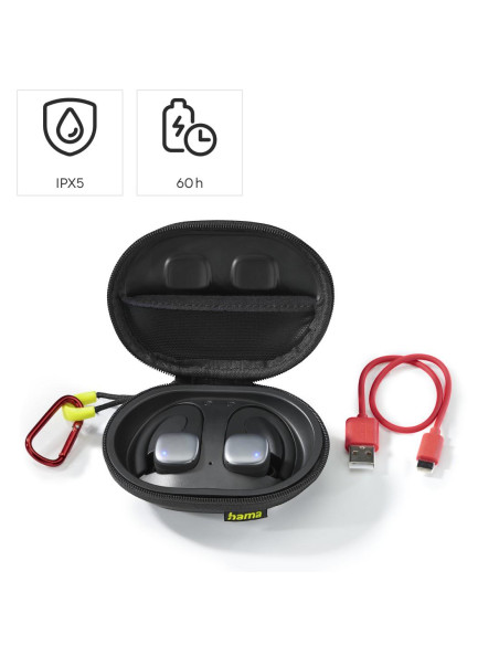 Hama Блутут слушалки -quot,Spirit Athletics-quot, Bluetooth-reg,, 184113