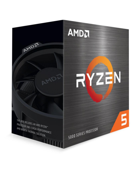Процесор AMD Ryzen 5 5600, AM4 Socket, 6 Cores, 3.5GHz, 35MB Cache, 65W, BOX