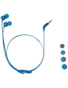 Слушалки JBL T110, In Ear, Син 2