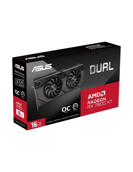 Видео карта ASUS DUAL RX 7800 XT OC 16GB GDDR6