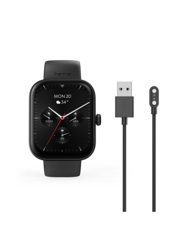 HAMA Смарт часовник -ldquo,5000-rdquo,, Функция за телефон, Анализ на съня, Водоустойчив, 1,65-quot,, 178614