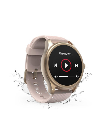 HAMA Смарт часовник -ldquo,5010-rdquo,, Кръгъл, Водоустойчив, 1.38-quot,, 178616