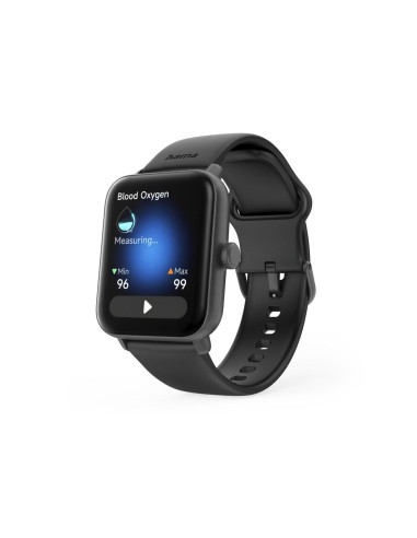 HAMA Смарт часовник -ldquo,6010-rdquo,, GPS, TFT дисплей 1.65-quot,, функция за телефон, водоустойчив, 178619