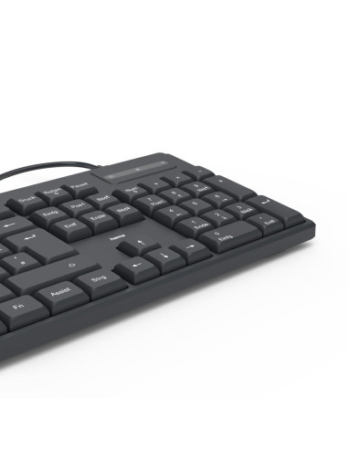 HAMA Жична клавиатура CK-100, кирилизирана, USB-C, USB-A