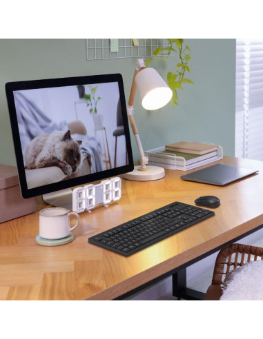 HAMA Комплект безжична клавиатура с мишка -quot,WKM-100-quot,, 173051