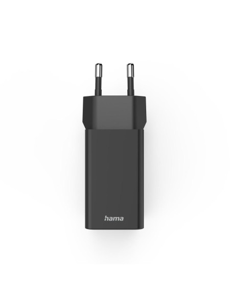 HAMA Мини Зарядно 220V 35 W, 1x USB-C PD, 3x USB-A, Черно
