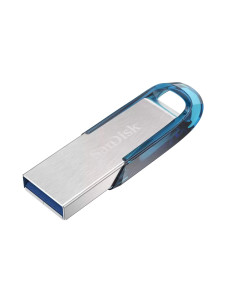 USB памет SanDisk Ultra Flair, USB 3.0, 128GB, син