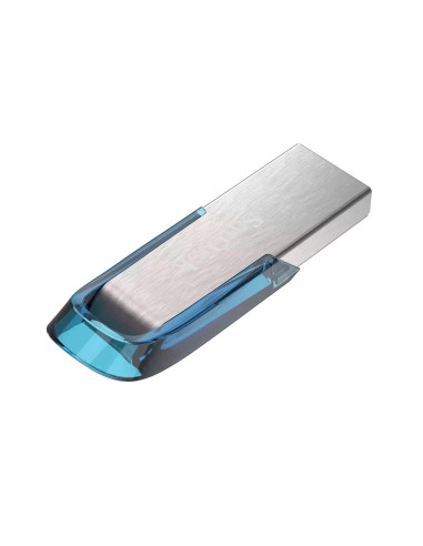 USB памет SanDisk Ultra Flair, USB 3.0, 128GB, син