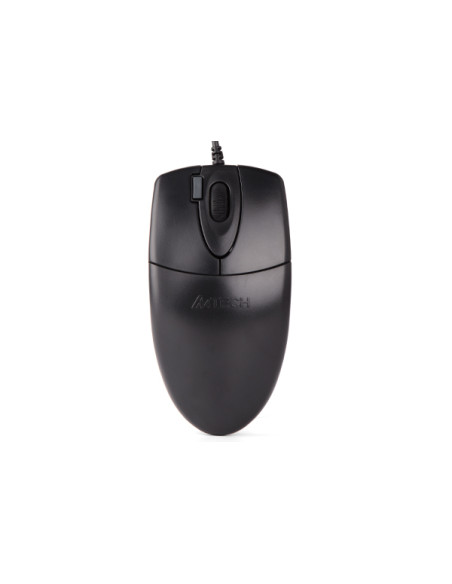 A4tech OP 620DS Оптична мишка, безшумен клик, USB черна