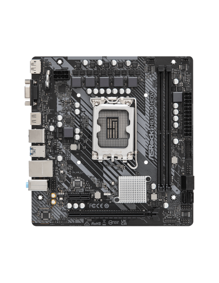 Дънна платка ASRock H610M-HDV, LGA1700, mATX